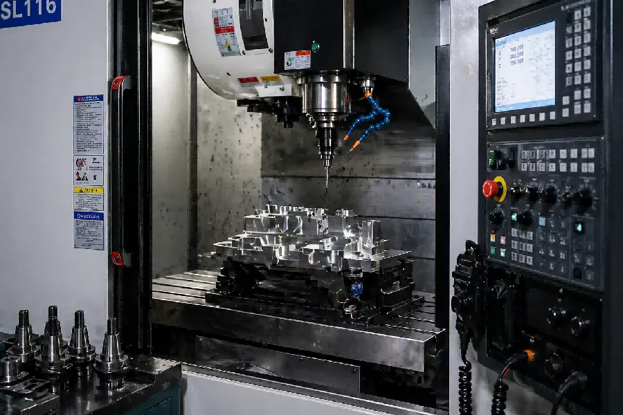 Casting Machining process illustration