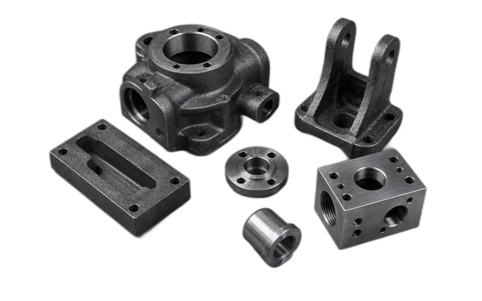 Custom cast and machined parts from the product gallery